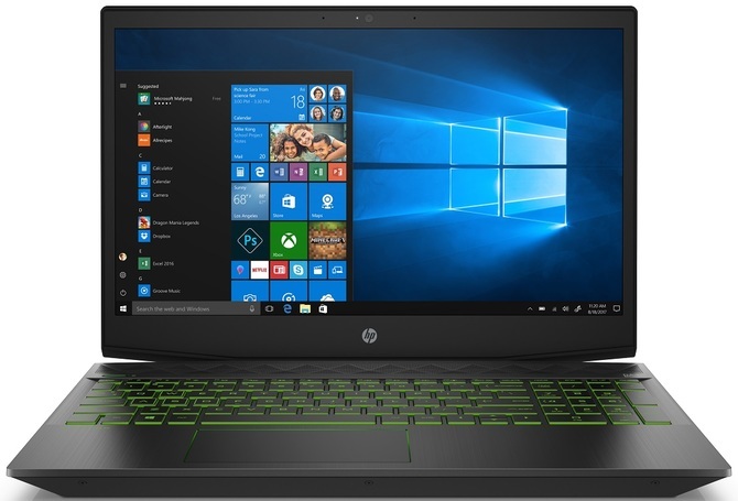 HP Pavilon Gaming - новый ноутбук этого года, оснащенный 4-ядерным и 8-поточным процессором Intel Core i5-8300H и графической картой NVIDIA GeForce GTX 1050